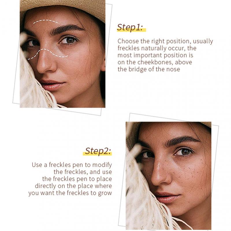 Simulation Freckle Pen Waterproof No Fading Freckles Makeup Pencil Lasting Natural Facial Spot Pen