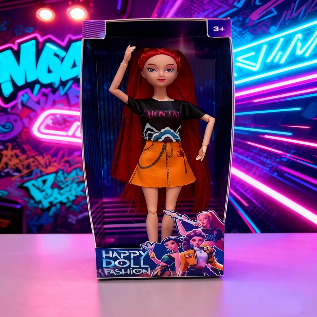 Fashionable Plastic Doll Figures Collection With Unique Stylish Outfits And Colorful Hairstyles Perfect Gift For Kids To  And Creat