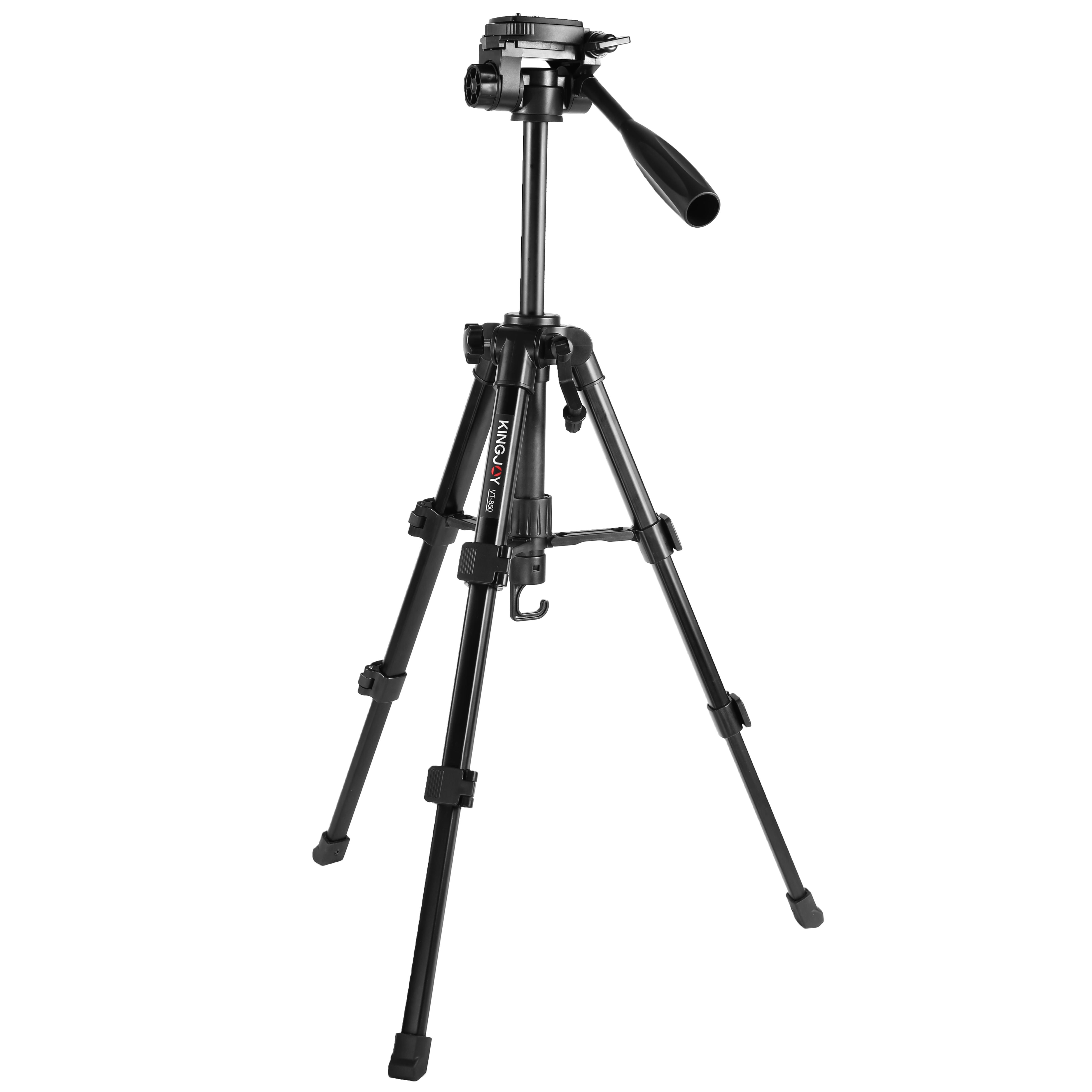 Light Weight Travel Portable Aluminum Camera Tripod for Canon Nikon Sony DSLR Camera with Carry Case чёрный