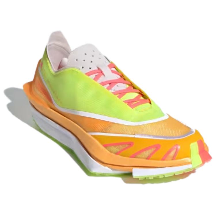 Stella McCartney x adidas Earthlight 2.0 Signal Green Hazy Orange Damen Sneaker Weiß IF6039