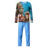 Family Casual Comfortable Long Sleeved Long Pants Christmas Printed Parent-child Set