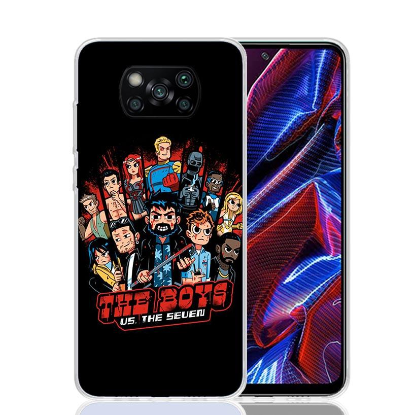 The Boys Homelander TV Case Phone Cover for Xiaomi Redmi Note 10 9 9S 8 8T 7 5 Pro Mi 12T 11T 10T 9T 12 11 Lite A3 A2 Trend Fund