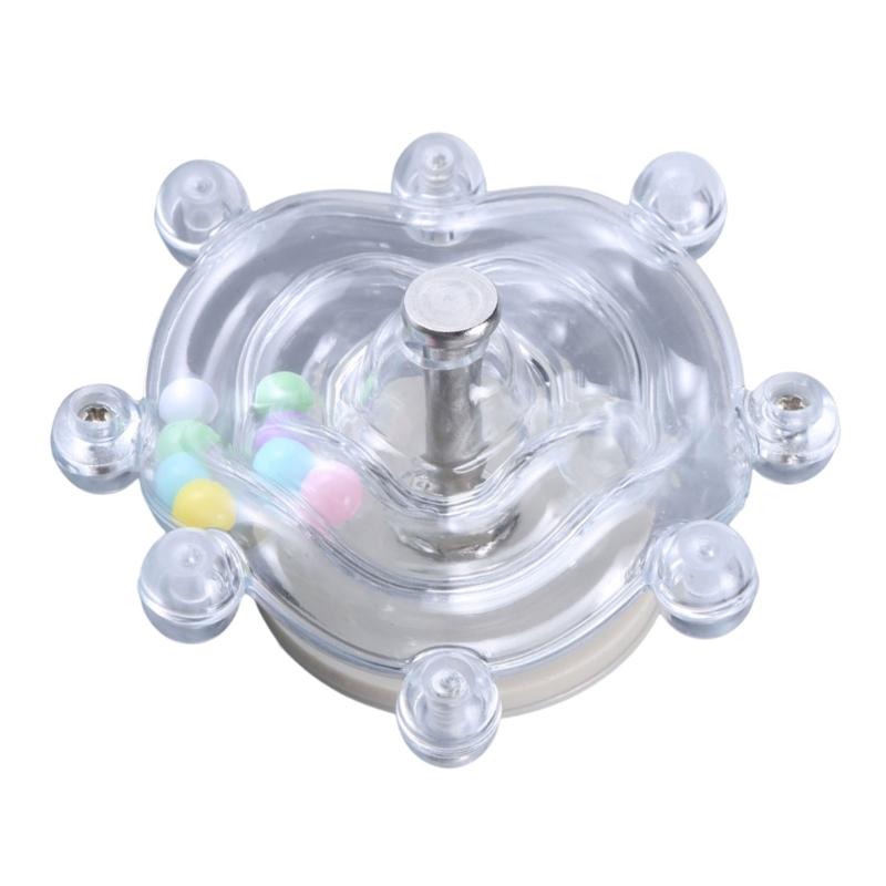 

Bird Rotating Wheel Perch Toy Birdcage Rotating Wheel Climbing Entertainment Toy Cage Standing Climbing Wheel прозрачный