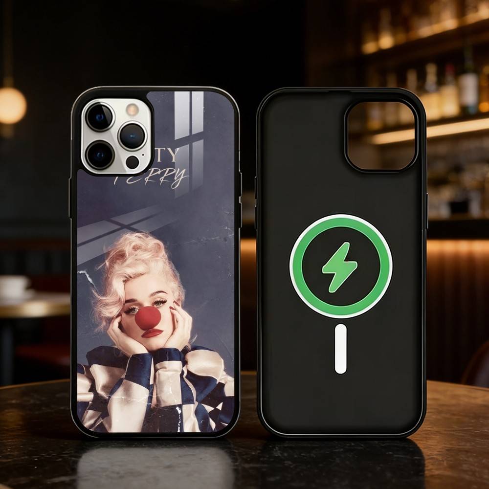 Singer K-Katy Perry Phone Case For iPhone 17/16/15/14/13/12/Plus/Pro/Max for Magnetic Wireless Charging
