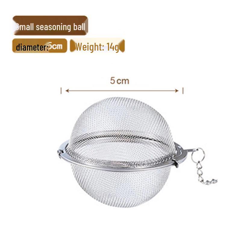 304 Stainless Steel Tea and Spice Infuser Ball for Tea Leaves and Soup Flavors