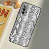 Snake Skin For Samsung Galaxy A33 A36 A56 A26 A16 A15 A55 A53 A35 A22 A32 A52 A54 A34 A14 A05 A06 Case
