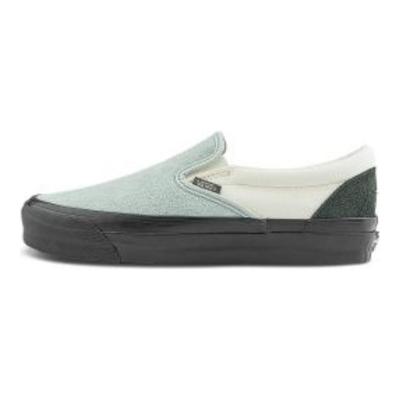 Slip-On Classic Casual Versatile Low-Top Skate Shoes Unisex Sneakers Blue White VN000CTCDT5