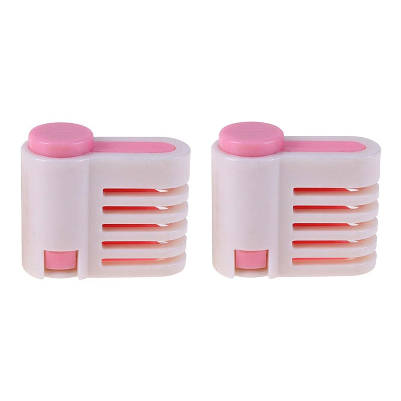 

Sagit 2шт даже торт нарезка выравниватель хлеборез прочный выпечки кухонные инструменты One Size розовый