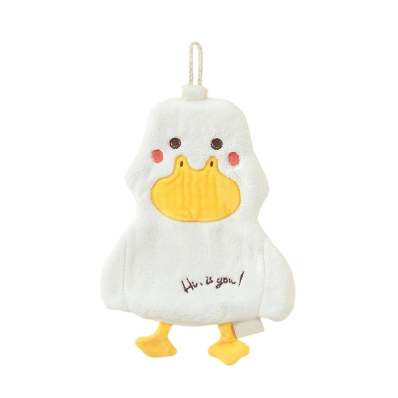 Animal Lover Essential Soft Corals fleeces Hanging Hand Towel Fast Absorbing and Easy to Cleans for Bathroom Kitchen