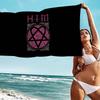 Classic Rock Band H-Him Microfiber Blanket Quick Drying Beach Towels Oversized Printing Super Absorbent Pool Towel Blanket