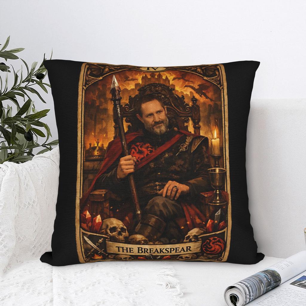 Baelor Targaryen Pillow Cover Cute Funny Pillow Case For Sofa Bedroom Home Decor Comfy Cushion Cover Gift Idea