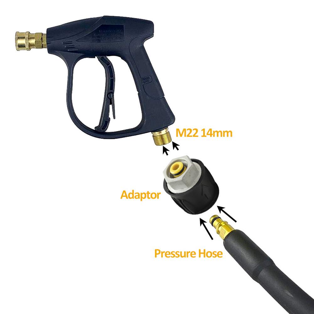 1PC Cleaning Machine High Pressure Water Pipe Conversion Joint For Karcher /Bosch/Nilfisk/Lavor With Pressure Pipe Connector