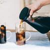 HARIO Water Dripper Slow Drip Brewer Shizuku SBS-5B Black 0.6 L