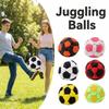 6cm Beginner Juggling Ball Football Shape Footbag Sacks Soft Juggling Balls  Group Playing
