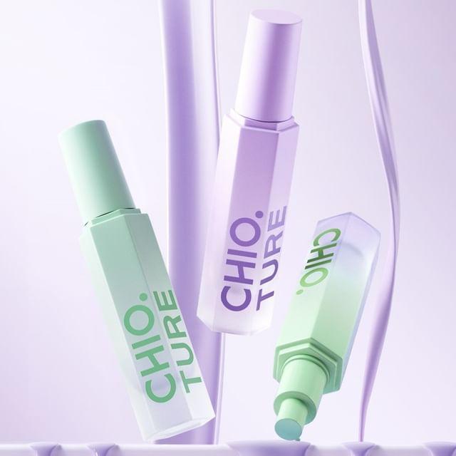 CHIOTURE - Сияющий цветной праймер - 2 цвета 01# Purple - 30g
