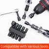 Inner Hex Magnetic Socket Bits Standard Hex Hex Nut Driver Nutdriver 9pcs Socket Set Homerepair