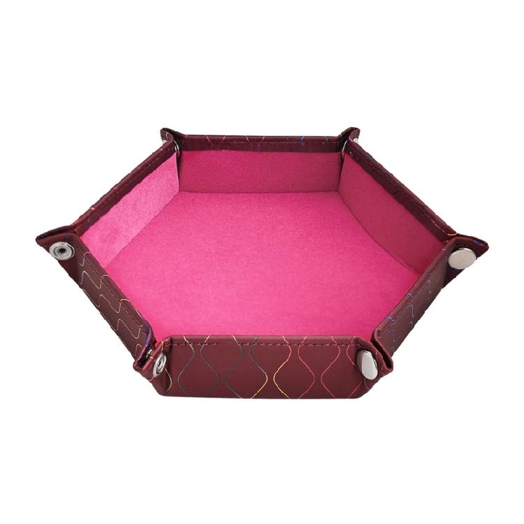Fashion PU Leather Storage Tray Jewelry Storage Dish Desk Accessory Tray Suitable For Watches And Small Items