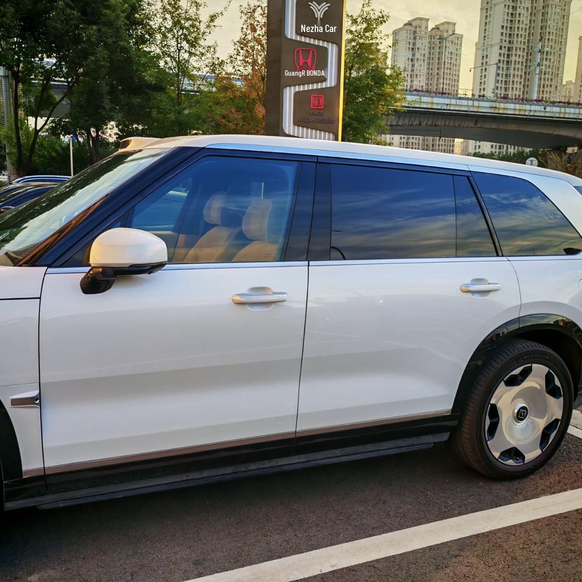 

Zeekr 9X Rain Shields for 26 Models: Stainless Steel Sun Visors and Window Strips Rain Guard x6 Silver