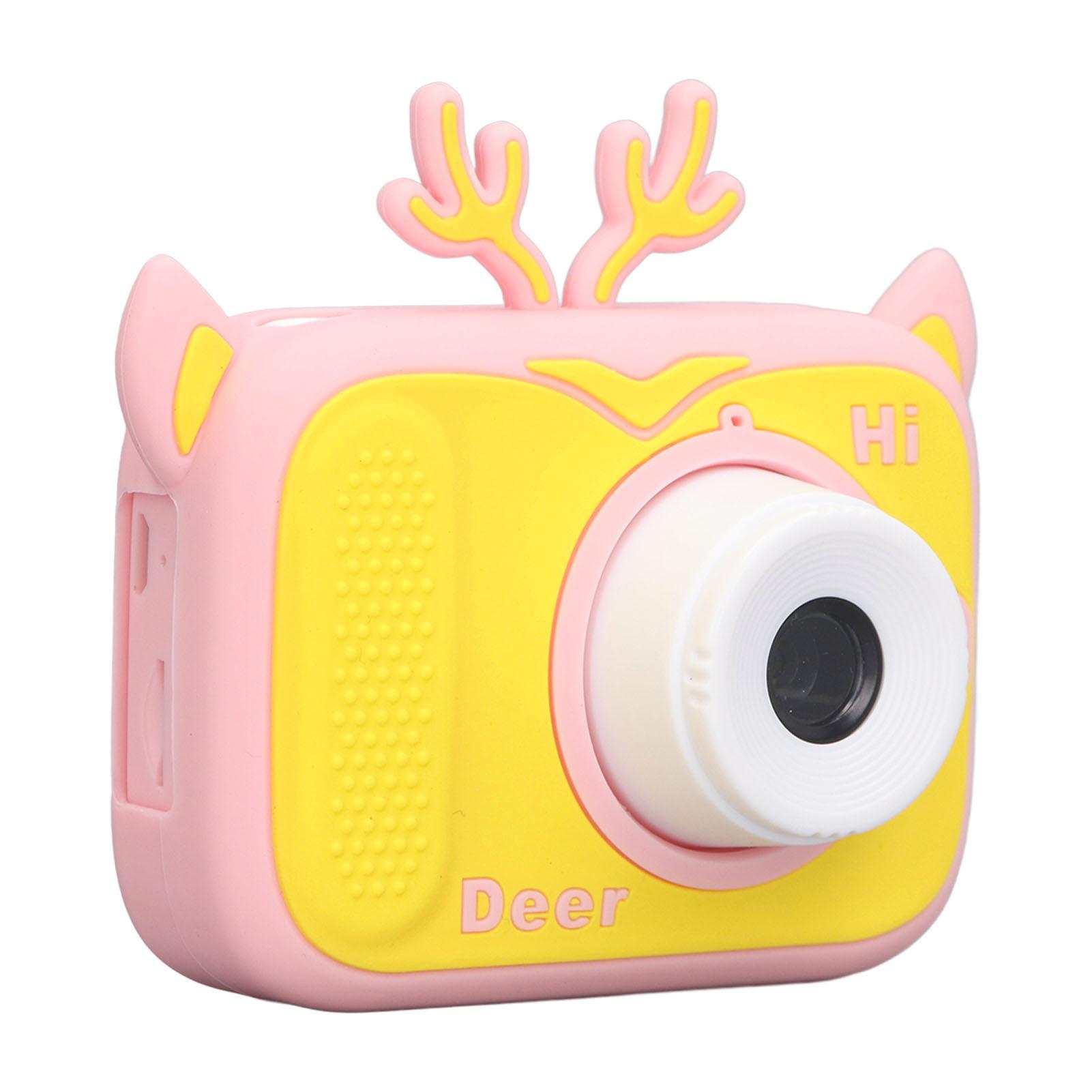 

Children Camera 2in Color Display 20MP Record Game Kids Video Camera with Filters Frames Birthday Gift 5V