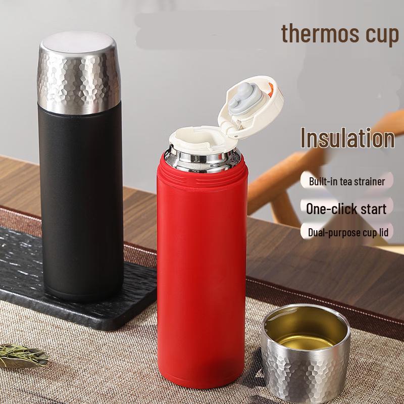 Shangqi Stainless Steel Portable Tea Infuser Thermos Mug