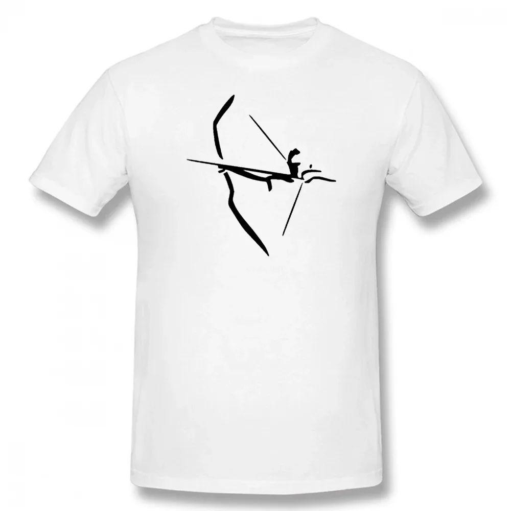 Archery Target Bow And Arrow Marksunisex Quiver For Archers Tshirt Unisex Summer Streetwear Tops Unisexs T Shirt Camiseta Hombre