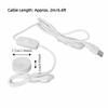 2pcs 6.6ft Cable USB Mini Spotlights 5V Small Spot Lights LED Spotlights  Display Cabinets