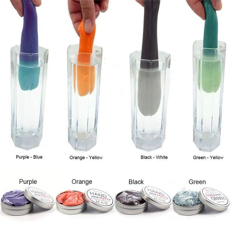 Hand Putty Slime Play Dough Magnetic/Temperature Sensing/Luminous Rubber Mud Polymer Clay Toys