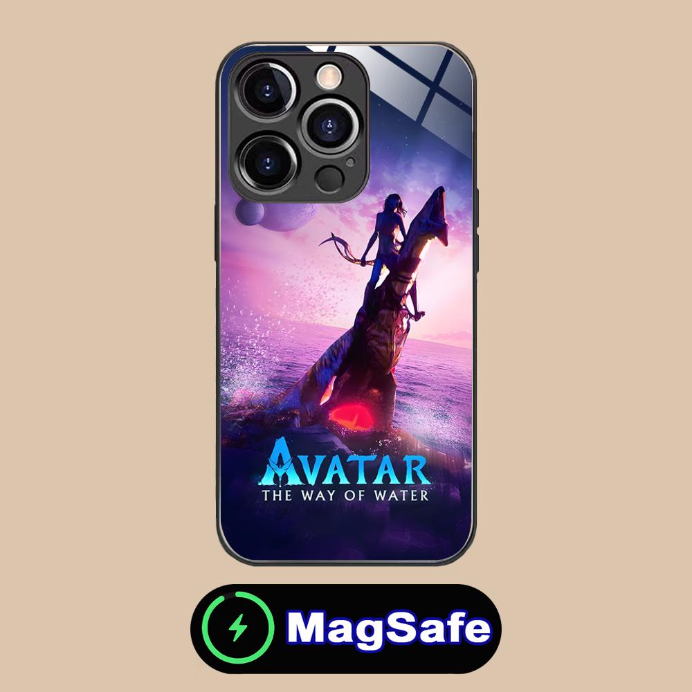 Movie A-Avatar Mobile Phone Case for iPhone 16 15 14 13 12 11 Pro Max Plus Mini MagSafe Glass Colour Printing Cellphones Pretty