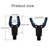 4Pcs Carp Fishing Rod Rest Head Grippers Nonslip Fishing Rod Stand With Silicone  Gaskets Carp Fishing Rod Rest Head