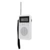 Micro Radio Portable Handheld AM FM WB Multiband for Indoor Outdoor Emergency Use Battery Powered