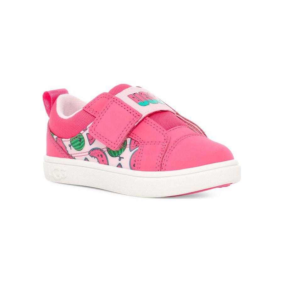 UGG Canvas Comfortable Casual Versatile Non-Slip Low-Top Walker Shoes Baby Shoes Red 1136477T-WTR