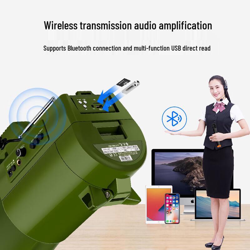 Portable Megaphone with Translator