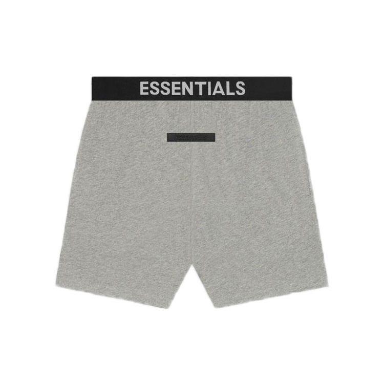 Fear Of God Essentials SS21 Однотонные Минималистичные Американские Тяжелые Спортивные Шорты Унисекс шорты FOG-SS21-622 XS