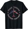 NEW LIMITED! Peace Through Superior Firepower B-52 Bomber Tee - MADE IN USA