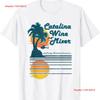Catalina Mixer Wine Shirt T Vintage Washed Fashion Homme Top For Everyday Wear Slightly Stretched Designer Clothes Versatile