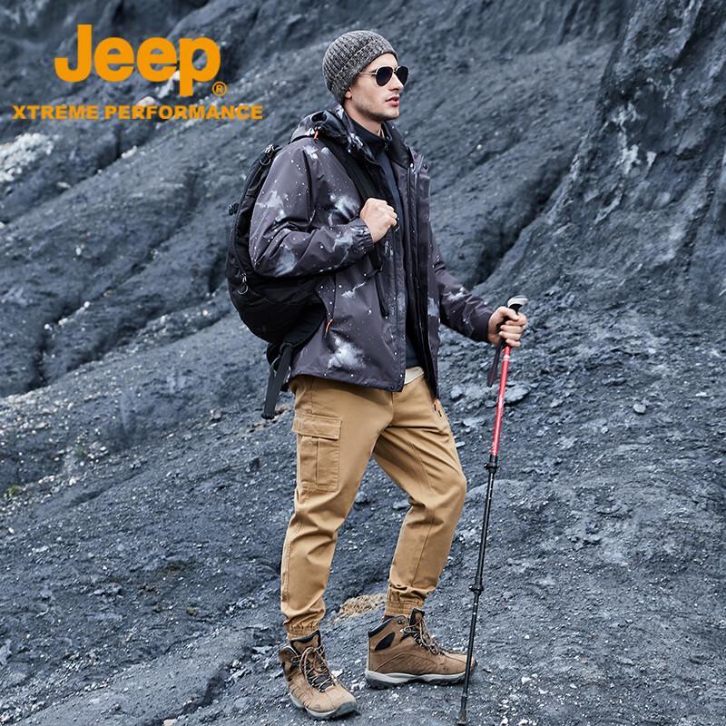 

Jeep Men s Windproof Waterproof Outdoor Jacket M