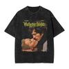 Harajuku Washed Shirts Wuthering Heights 2026 Movie Merch Novelty T-Shirts Oversize  Streetwear Short Sleeve Graphic Tops Tees