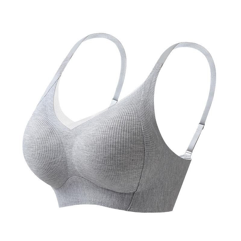 Anti-sagging lift upper support autumn and winter new seamless beauty back collection breast no steel ring bra