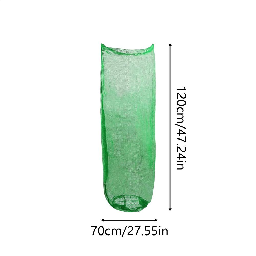 

4 Pieces Large Lawn Leaves Garbage Bags Garden Garbage Collector Garden Clean Up Tool With Drawstring For Driveway Porch Pathway