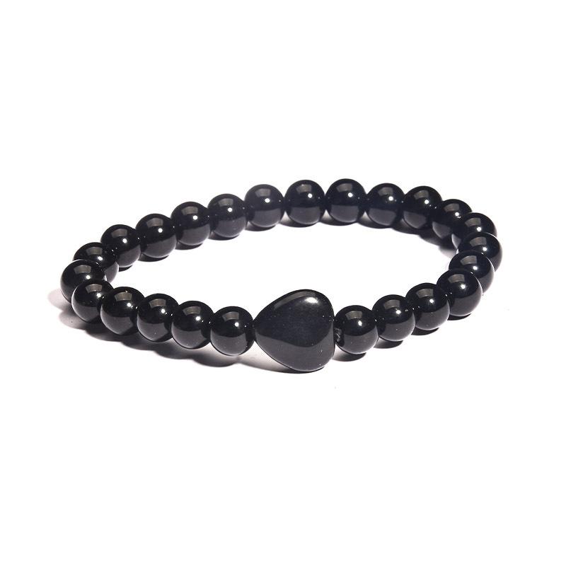 

Модный дизайн в форме сердца, цепочка на руку, плетение браслета из камня тигровый глаз, украшения в подарок