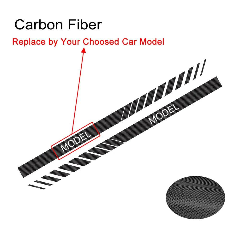 

2PCS Car Door Side Skirt Stickers Decals For 206 207 208 301 307 308 406 407 408 508 607 2008 3008 4008 5008 car Accessories For 307