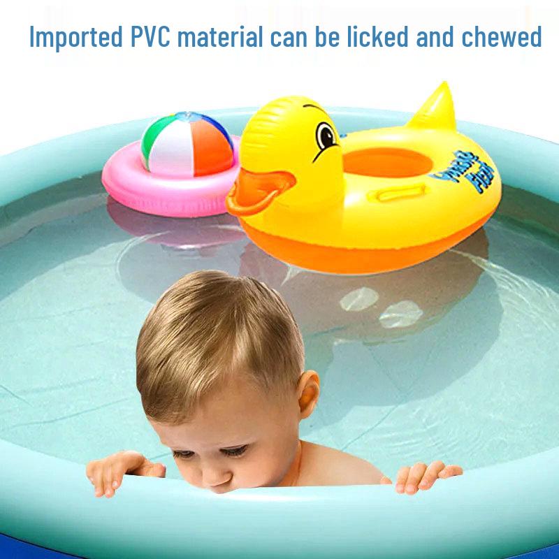Extra-Large Inflatable Family Pool for Kids and Adults - Thickened, Foldable, Indoor/Outdoor Use