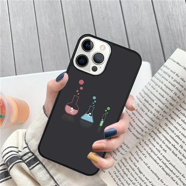 Science Chemistry Formulas Phone Case Cover For iPhone 17 Air 16 15 14 13 12 Pro Max 11 Pro Max Plus Coque Shell