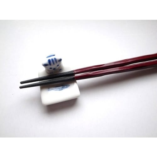 Chopstick Rest Cat Staring At Fish, Set of 5