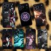 Black Butler ANIME Handyhülle Für iPhone 17,16,15,14,13,12,11,Pro,Max,Plus,E,Air,Mini Schwarz Stoßfest Funda Hülle