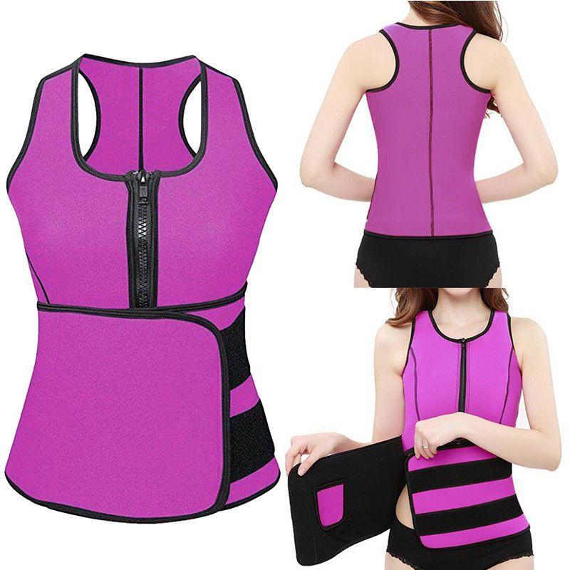 Trainer Waist Women Vest Gym Workout Slimming Adjustable Sweat Belt Shaper Body