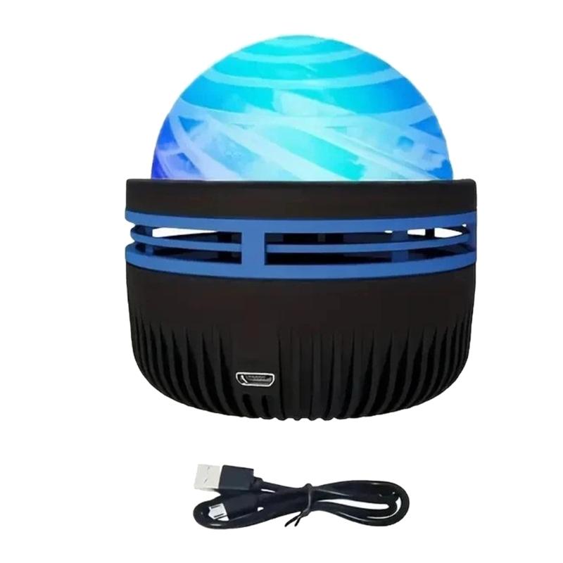 Quiet Operation Magical Ball Light Projector for Kids Room Night Light Rechargeable LED Rotating Lighting for Bedroom