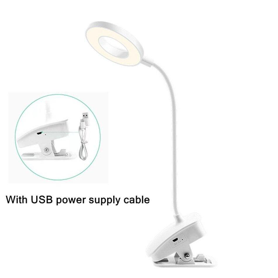 Wireless Table Lamp Study 3 Modes Touch Dimming Rechargeable LED Reading Desk Lamp USB Table Light Bedside Flexo Lamps