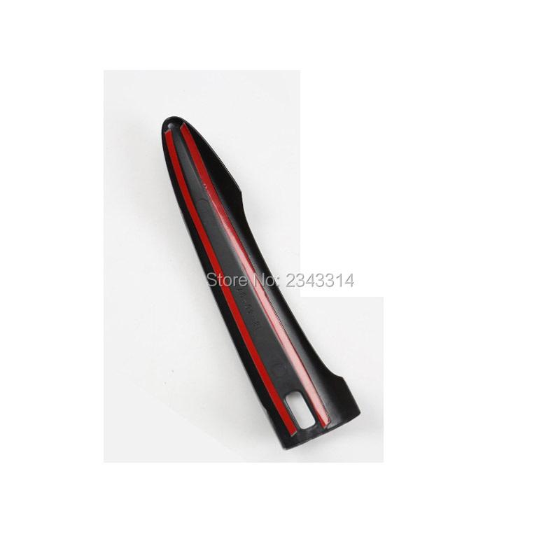 For Nissan JUKE F16   Luxurious Chrome Carbon Fiber Door Handle Covers protector Stickers Car Decal Styling Accessories