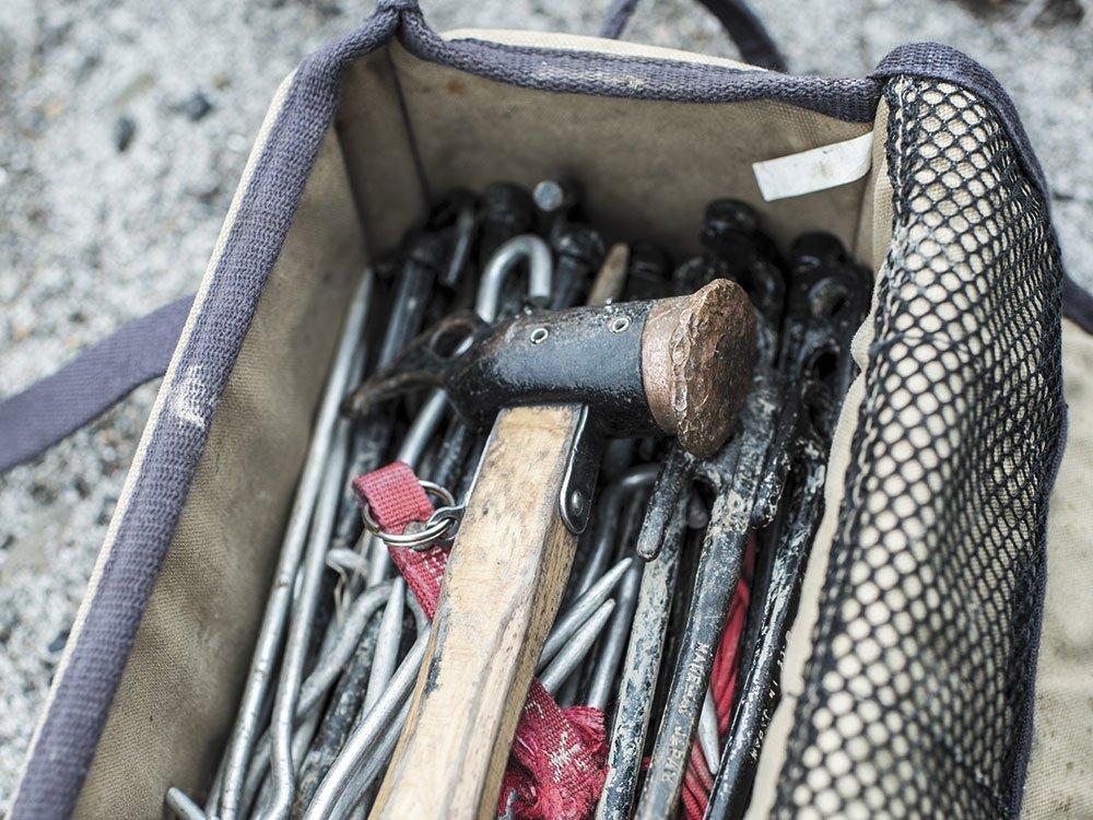 Snow Peak Peg Hammer with Copper Head for Improved Pitching Efficiency PRO.C N-001